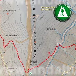 Ruta Sendero Sulayr - GR240 - Río Mecina - Fuente del Esparto: Recorte Mapa Cartográfico