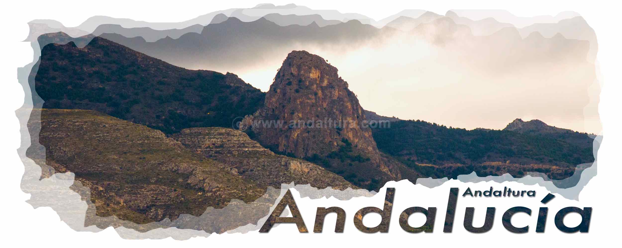 Cabecera Historia de Andalucía - Peñón de Bernal Monumento Natural de Andalucía - Vícar - Sierra de Gádor