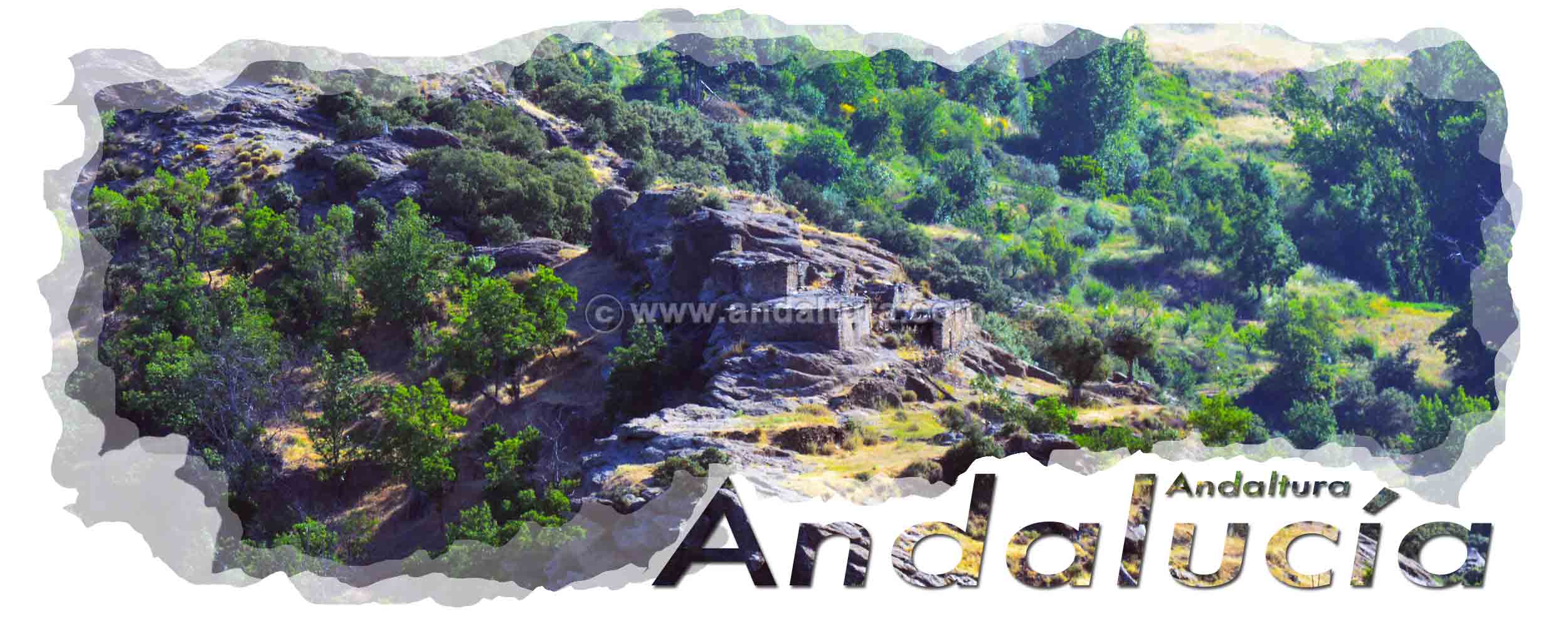 Cabecera Relieve de Andalucía - Ruinas de la Mezquita de Busquístar en la Alpujarra Granadina