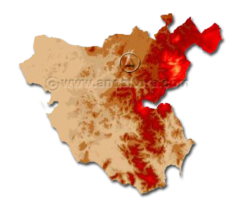 Mapa de Cádiz: Acceso a los contenidos sobre la Provincia de Cádiz