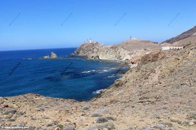 Arrecife de las Sirenas y Faro de Cabo de Gata - Ruta de Senderismo por el Cabo de Gata - Níjar