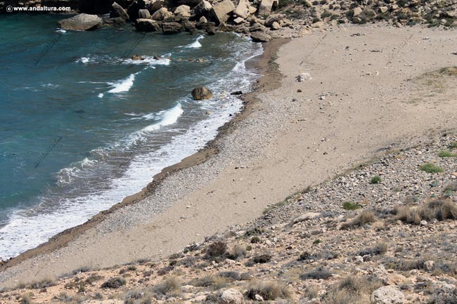 Cala del Cuervo - Guía de Playas de Níjar y del Parque Natural Cabo de Gata - Níjar