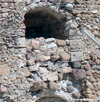 Detalle Castillo de San Andrés - Guía Litoral de Carboneras
