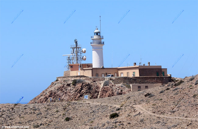 Faro de Gata o Faro del Cabo de Gata - Guía Litoral de Níjar