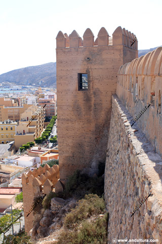 Alcazaba y casco urbano de Almería