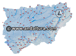 Mapa de los Ríos de la Provincia de Jaén: Acceso a los Contenidos