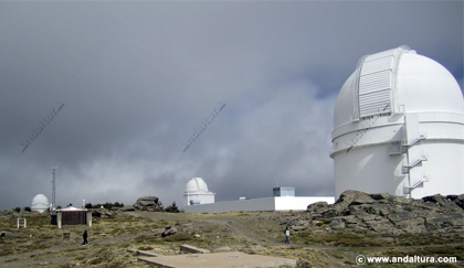 Observatorios astronómicos en el Calar Alto