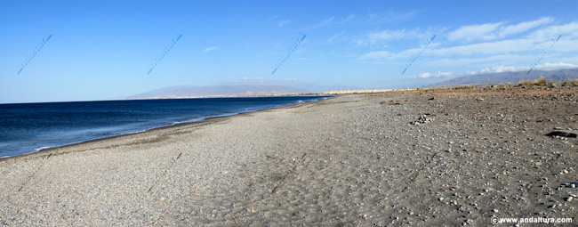 Playa de Torregarcía - Guía de Playas de la capital de Almería y del Parque Natural Cabo de Gata - Níjar