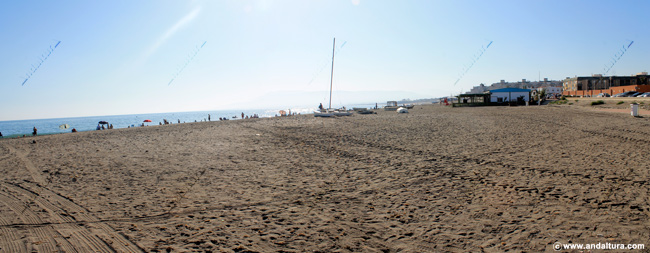Playa del Retamar - Guía de Playas de la capital de Almería