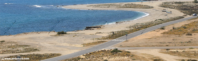 Playa Peña del Moro y Punta de Peña del Moro - Guía de Playas de El Ejido
