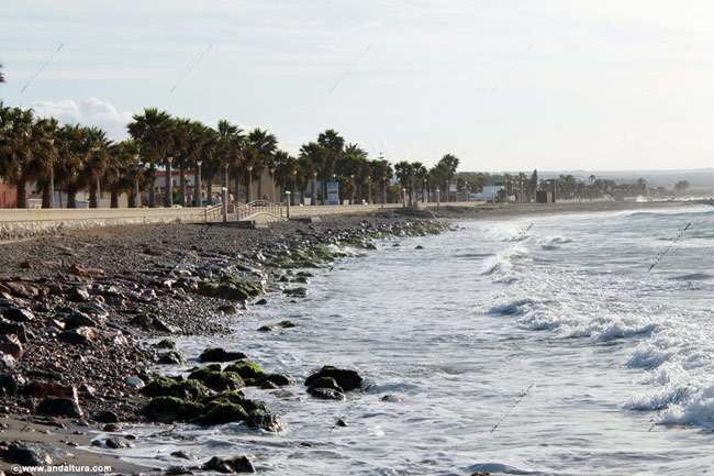 Playa urbana Costacabana - Guía de Playas de la capital de Almería