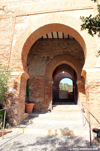 Puerta de la Justicia en la Alcazaba de Almería