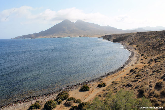 Punta de Loma Pelada y los Frailes - Guía Litoral de Níjar y el PArque Natural Cabo de Gata - Níjar