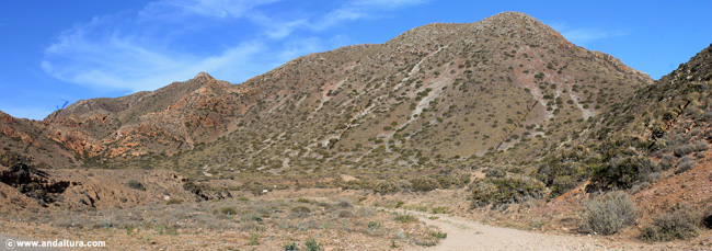 Sierra del Cabo de Gata en el Parque Natural Cabo de Gata - Níjar