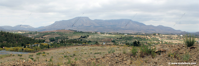 Sierra de la Muela y región Murciana