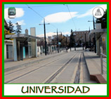 Parada Metropolitano de Granada: Universidad