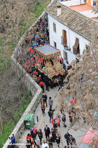 Semana Santa en Granada por el Sacromonte