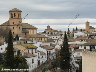 Torres de las Iglesias del Albaycín: Salvador, Bartolomé y San Ildefonso