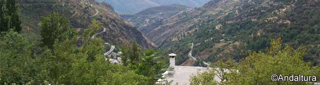 Valle del Poqueira desde Bubión - Rutas de Senderismo por la Alpujarra