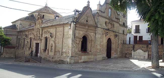 Detalle de la Iglesia de la Virgen de la Inmaculada de la Concepción de Alameda
