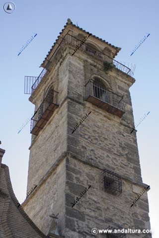 Torre de la Iglesia de la Virgen de la Inmaculada de la Concepción de Alameda