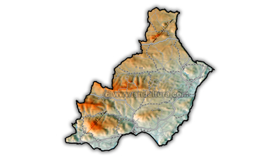 Mapa de Almería: accesos a los Mapas Mudos, Políticos, Físicos, Didácticos para imprimir a Alta Calidad de Almería