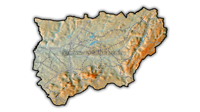 Mapa de Jaén: accesos a los Mapas Mudos, Políticos, Físicos, Didácticos para imprimir a Alta Calidad de Jaén