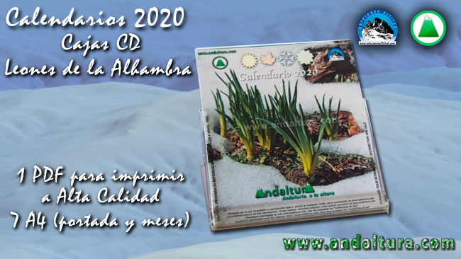 Anuncio Calendarios cajas CD de la Flora de Andalucía de Andaltura