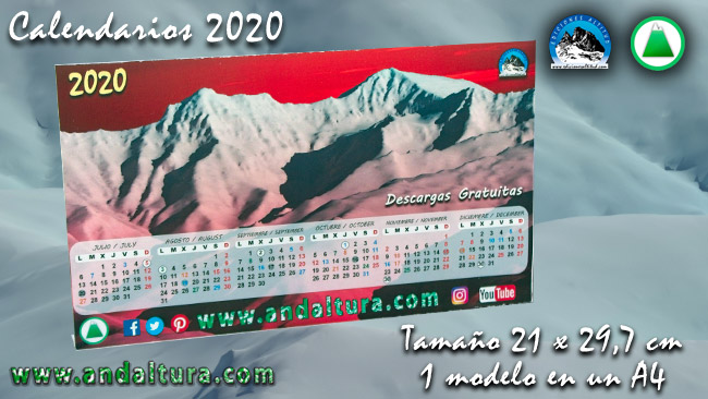 Anuncio Calendarios individuales sobremesa en formato A4