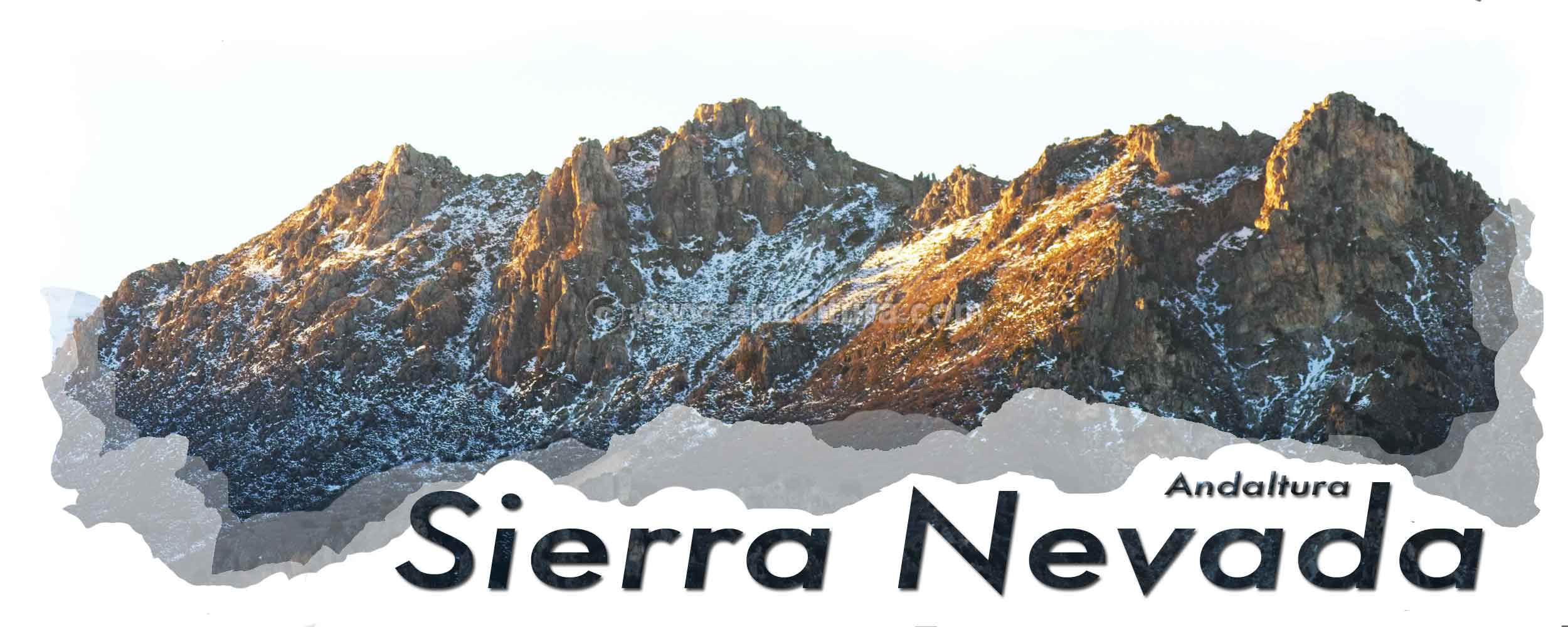Cabecera de las Panorámicas de los Tresmiles de Sierra Nevada - Amanecer sobre los Alayos