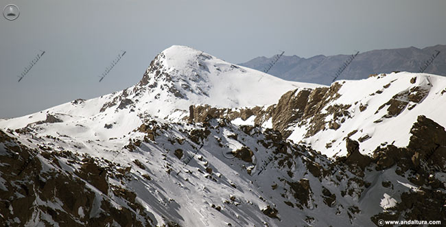 Cerro del Caballo desde el Veleta