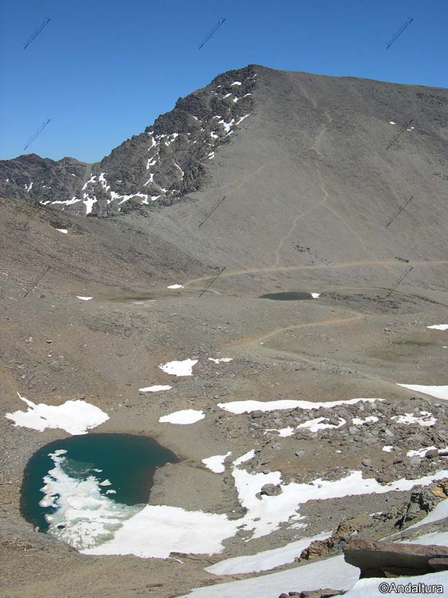 Laguna de la Caldera, Refugio-Vivac de la Caldera, Lagunillo de la Caldera y Laguna de la Caldereta