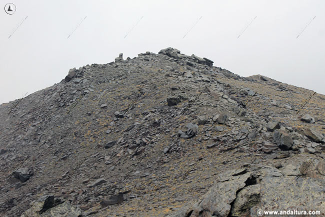 Cota superior del Pico del Tajo de los Machos