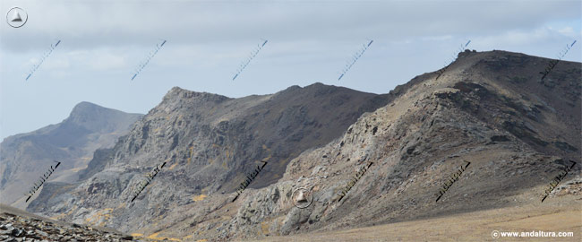Tozal del Cartujo, Tajos Altos y Cerro del Caballo - Integral de Sierra Nevada