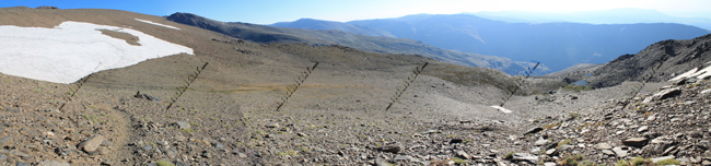 Vereda del Alto del Chorrillo a la Cañada de Siete Lagunas - Rutas de Senderismo por Sierra Nevada