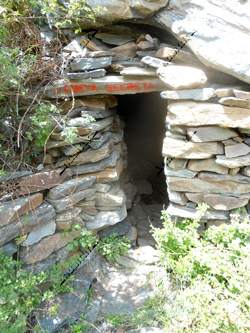 Entrada al Refugio de Cueva Secreta
