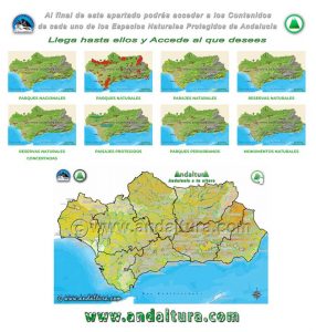 Espacios Naturales Protegidos de Andalucía - Accede a cada uno de ellos