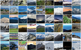 Diferentes imágenes y panorámicas de del Parque Nacional de Sierra Nevada en el canal de facebook de Andaltura