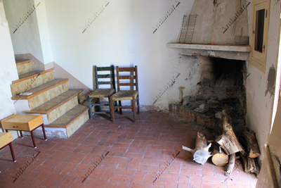 Interior del Refugio de las Casas de Tello