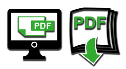 Icono de las Descargas PDF de documentos de Andalucía interactivos y para imprimir a Alta Calidad