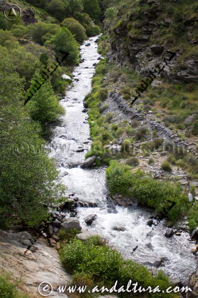 Río Trevélez en la Ruta Medieval por la Alpujarra