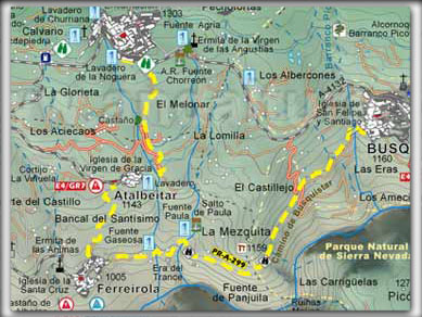 Mapas de la Ruta Medieval para descargar en archivos PDF y georefenciados para Ordenadores, Móviles y GPS