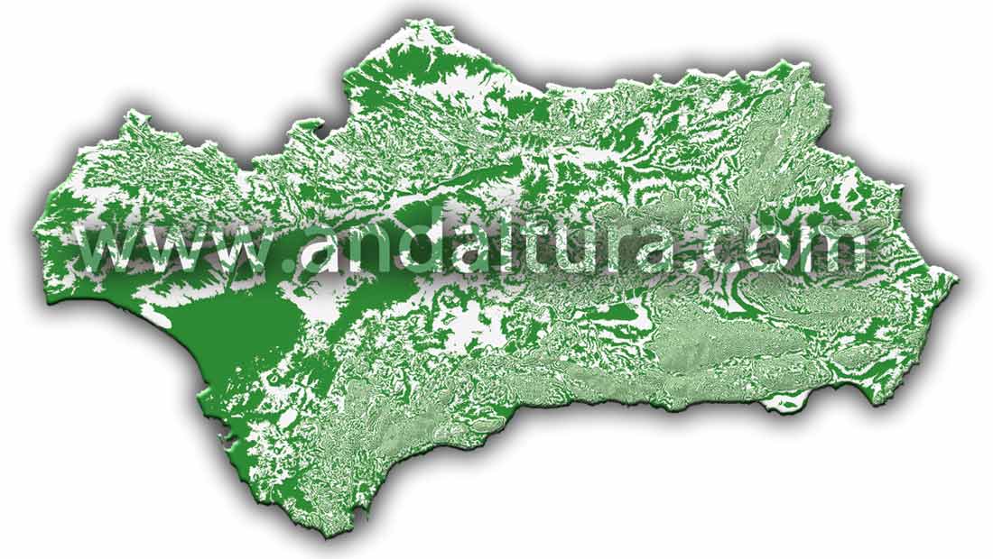 Mapa Virtual de Andalucía de Andaltura