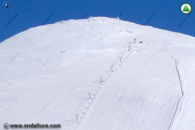 Área Veleta en la Estación de Esquí Sierra Nevada