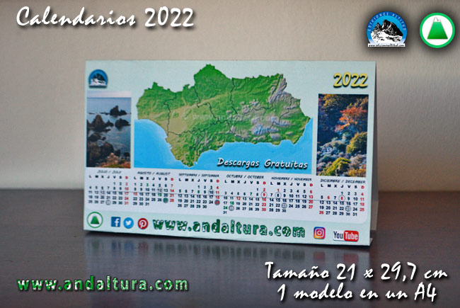 PDF Calendarios para sobremesa plegados para imprimir a Alta Calidad