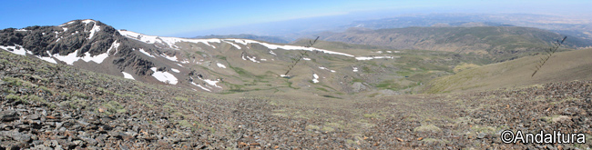 Valle de Maitena desde las proximidades del Picón de Jérez