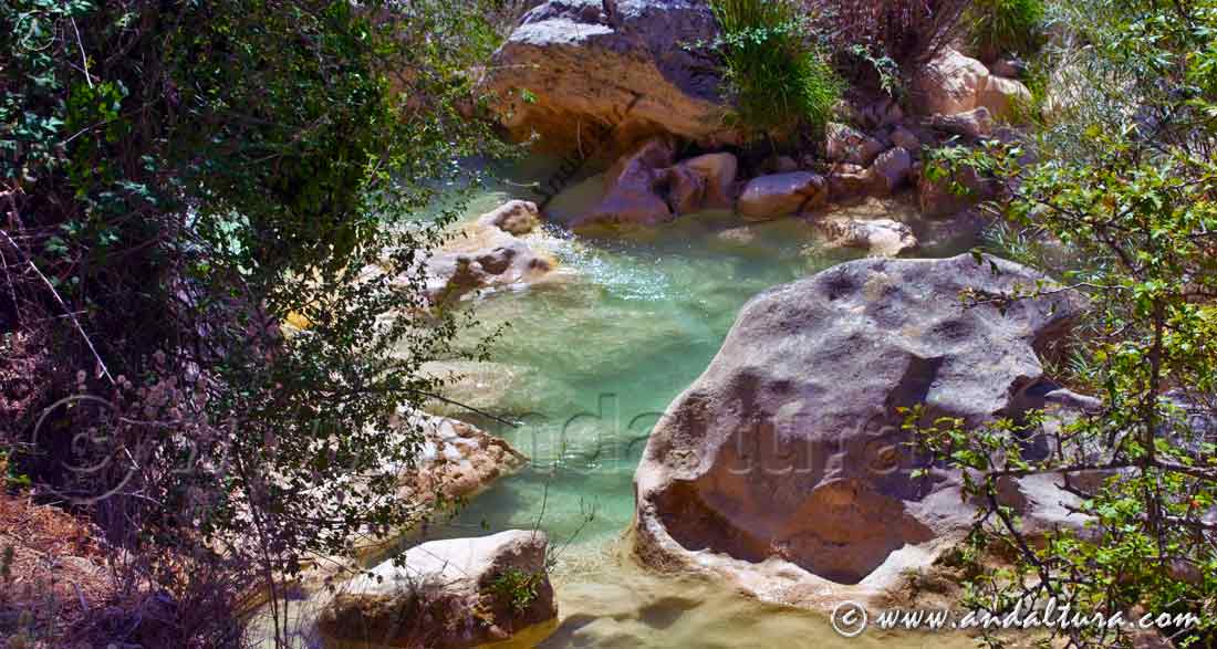 Pozas Naturales en el río Guadalquivir