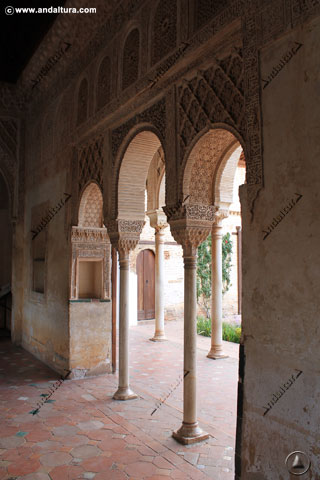 Interior del Palacio del Generalife - Pabellón norte