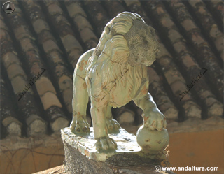 León - izquierda - del Palacio del Generalife, desde arriba