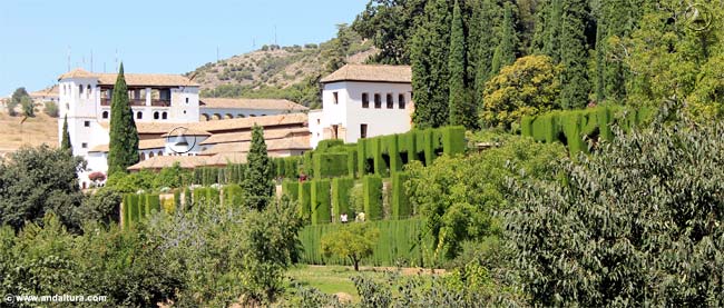 Huertos, Jardines y Palacio del Generalife